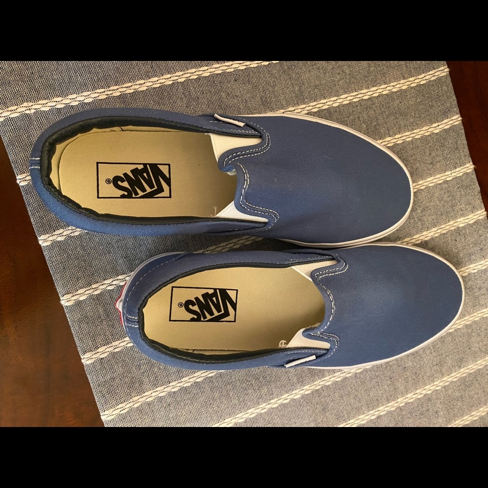 New Blue Vans
